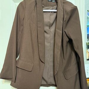 Brown Women's Blazer